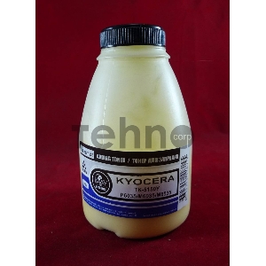 Тонер для Kyocera TK-5150Y, P6035/M6035/M6535 Yellow (фл. 140г) Black&White Premium