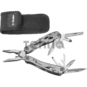 Мультитул ЗУБР 47752  инструмент многофункциональный мастер 12 в 1 облегченная рукоятка