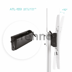 Кронштейн-адаптер для телевизора Onkron ATL-1551 черный настенный