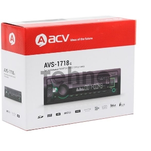 Автомагнитола ACV AVS-1718G 1DIN 4x45Вт