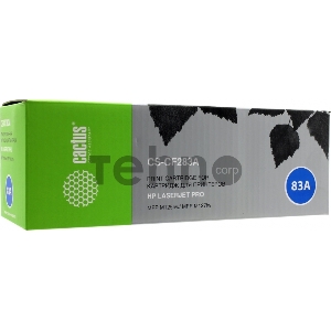 Тонер Картридж Cactus CS-CF283A черный для HP LaserJet Pro MFP M125nw, MFP M127fw (1500стр.)