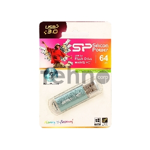 Флеш Диск Silicon Power 64Gb Marvel M01 SP064GBUF3M01V1B USB3.0 синий Флеш Диск Silicon Power 64Gb Marvel M01 SP064GBUF3M01V1B USB3.0 синий