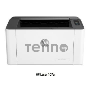 Принтер лазерный HP LaserJet Pro 107a RU (4ZB77A) {A4, 20стр/мин, 1200х1200 dpi, 64 Мб, USB 2.0}