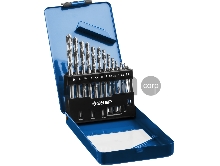 Набор сверл по металлу, ЗУБР ПРОФ-А 13шт(1.5-6.5мм), сталь Р6М5, класс А, мет.бокс