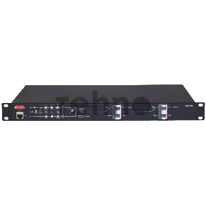 Автоматический ввод резерва Elemy ATS-1203/32/S/E/DO, 1U, 220B, 32A, Ethernet, Digital Output, in (2) C20, out (1) C19 (6) C13