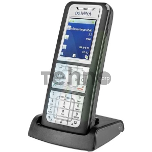 Mitel 632d v2 DECT телефон универсальный, пылевлагозащищенный корпус,  цветной дисплей TFT, Bluetooth, USB, зарядное устройство в комплекте (repl. 80E00013AAA-A)