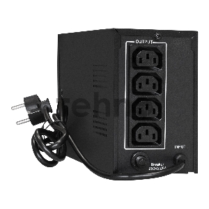ИБП ExeGate EX292773RUS Power Back BNB-800.LED.AVR.4C13 <800VA/480W, LED, AVR, 4*C13, металлический корпус, Black>