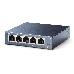 Коммутатор TP-Link SOHO  TL-SG105  5-port Desktop Gigabit Switch, 5 10/100/1000M RJ45 ports, metal case, фото 18