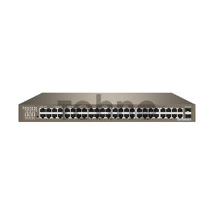Коммутатор 48PORT 1000M 2SFP TENDA TEG1050F