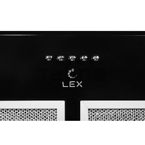 Вытяжка встраиваемая Lex GS Bloc P 900 черный управление: кнопочное (1 мотор)