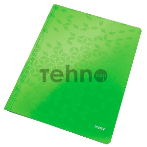 Папка-скоросшиватель Leitz WOW 30010054 A4 картон зеленый