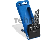 ЗУБР ПРОФ-А 6шт(2-8мм), Набор сверл по металлу, сталь Р6М5, класс А