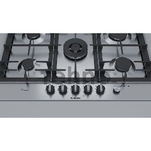 Газовая варочная поверхность Bosch PCQ7A5M90R серебристый