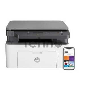 МФУ лазерный, HP Laser MFP 137fnw, принтер/сканер/копир/факс, (4ZB84A), /A4, 1200dpi, 20 ppm, 128Mb, ADF40,USB 2.0/ Wi-Fi/Eth10/100/