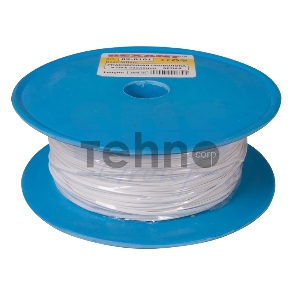 Проволока упаковочная в ПВХ REXANT, белая, бухта 250 м