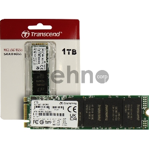 Накопитель SSD M.2 Transcend 1.0Tb MTS825 <TS1TMTS825S> (SATA3, up to 550/500MBs, 3D NAND, 360TBW, 22x80mm)
