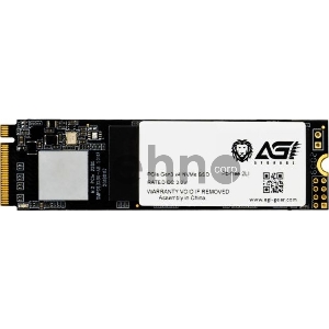 Твердотельный накопитель SSD M.2 2280 512GB AGI AI198 Client SSD PCIe Gen3x4 with NVMe, 2059/1636, IOPS 176/252K, MTBF 1.6M, 3D TLC, 200TBW, 0,36DWPD, RTL