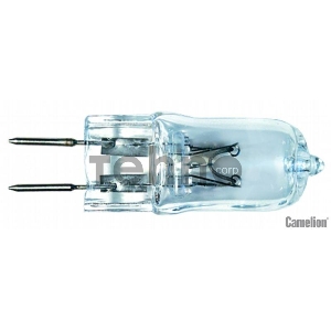 Лампа галогенная JD 35Вт капсула G6.35 2850К 240В Camelion 5203