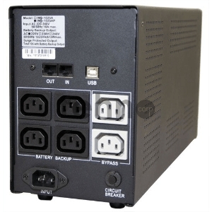 Источник бесперебойного питания Powercom Imperial IMP-1025AP 615Вт 1025ВА черный