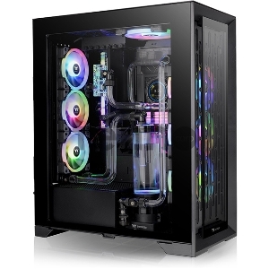 Корпус Thermaltake CTE T500 TG ARGB черный без БП ATX 3x140mm 2xUSB3.0 1xUSB3.1 audio bott PSU