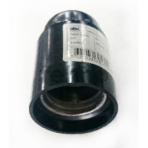 Патрон подвесной карболитовый Iek EPK10-04-01-K01 Пкб27-04-К01 , Е27, черный , стикер на изделии, IEK