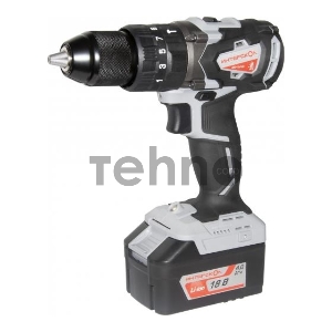 Дрель-шуруповерт ударная Интерскол ДАУ-13/18В аккум. патрон:быстрозажимной (кейс в комплекте)