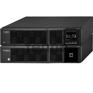 ИБП Smart-Save Online SRV Systeme Electric 6000 ВА, конвертируемый форм-фактор 4U, 230 В, 1:1, клеммный вход/выход, SmartSlot, LCD, USB, версия с возможностью увеличения времени автономии, 2 кор.
