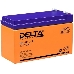 Батарея Delta HR 12-7.2 (12V, 7.2Ah), фото 2