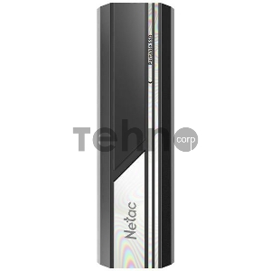 Накопитель SSD Netac USB-C 500Gb NT01ZX10-500G-32BK ZX10 2.5 синий