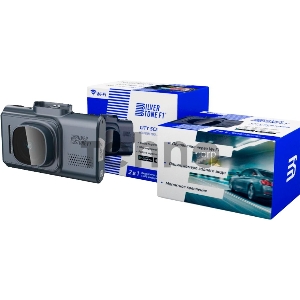 Видеорегистратор Silverstone F1 CityScanner черный 2Mpix 1296x2304 1296p 140гр. GPS MSTAR AIT8339