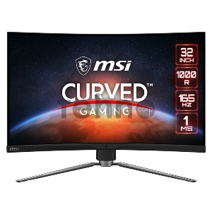 Монитор MSI MPG ARTYMIS 323CQR 31.5 WQHD(2560x1440(матовый))/Curved/165Hz/1ms/HDMI/DP/USB/9kg/black