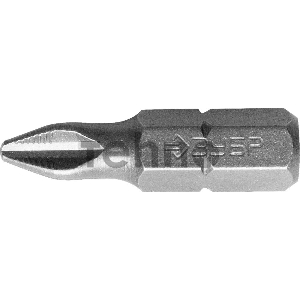 Бита ЗУБР МАСТЕР 26001-2-25-2  кованая CrMo C 1/4 PH2 25мм 2шт