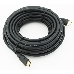 Кабель аудио-видео HDMI (m)/HDMI (m) 10м. черный, фото 2