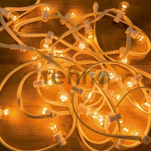 Гирлянда LED Galaxy Bulb String 10м, белый КАУЧУК, 30 ламп*6 LED ТЕПЛЫЙ БЕЛЫЙ, влагостойкая IP65 Гирлянда LED Galaxy Bulb String 10м, белый КАУЧУК, 30 ламп*6 LED ТЕПЛЫЙ БЕЛЫЙ, влагостойкая IP65