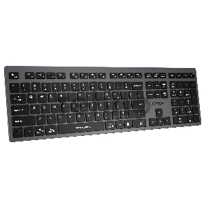 Клавиатура A4Tech Fstyler FBX50C серый USB беспроводная BT/Radio slim Multimedia