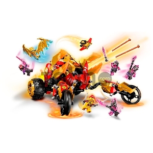 Конструктор Lego Ninjago Kais Golden Dragon Raider пластик (71773)