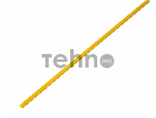 Термоусадочная трубка 2,5/1,25 мм, желтая, упаковка 50 шт. по 1 м | 20-2502 | REXANT