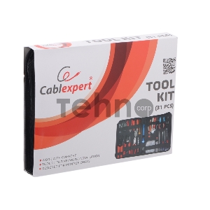 Монтажный инcтрумент Gembird TK-NETWORK Набор инструментов , 31 предмет, ret