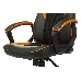 Кресло игровое Zombie GAME 16 черный/оранжевый текстиль/эко.кожа крестовина пластик, фото 8