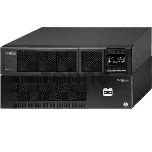 ИБП Systeme Electriс Smart-Save Online SRT, 8000VA/8000W, On-Line, Extended-run, Rack 2U+3U(Tower convertible), LCD, Out: Hardwire, SNMP Intelligent Slot, USB, RS-232, Pre-Inst. Web/SNMP