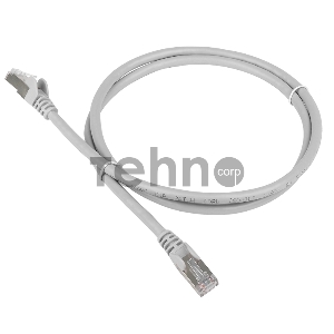 Кабель Patch cord Lanmaster TWT-45-45-5.0/S-GY 5м FTP Cat 5e Grey