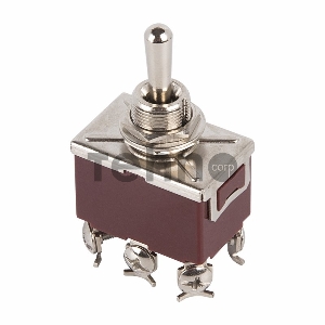 Тумблер 250V 15А (6c) (ON)-OFF-(ON) двухполюсный REXANT Тумблер 250V 15А (6c) (ON)-OFF-(ON) двухполюсный REXANT