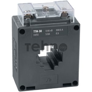 Трансформатор тока ТТИ-30 300/5А кл. точн. 0.5S 5В.А ИЭК ITT20-3-05-0300
