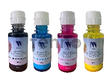 Чернила NV PRINT пигментные GT51 / GT52 для HP DeskJet GT 5810, 5820, 5822, Ink Tank 115, 310, 315, 319, 410, 419, 415, Smart Tank 515, 615, комплект 4 цвета