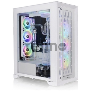 Корпус Thermaltake CTE T500 TG ARGB белый без БП ATX 3x140mm 2xUSB3.0 1xUSB3.1 audio bott PSU