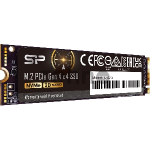 Накопитель SSD Silicon Power PCI-E 4.0 x4 1TB SP01KGBP44US7505 US75 M.2 2280