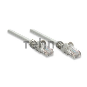 Патч-корд UTP кат. 5e,  2м Exegate серый