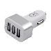 Адаптер питания Cablexpert MP3A-UC-CAR17, 12V->5V 3-USB, 2.1/2/1A, фото 2
