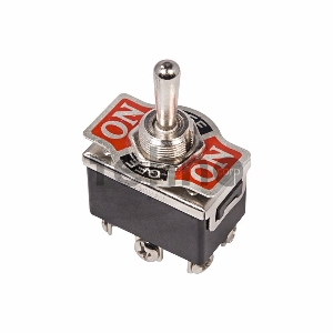 Тумблер 250V 15А (6c) ON-OFF-(ON) двухполюсный REXANT Тумблер 250V 15А (6c) ON-OFF-(ON) двухполюсный REXANT