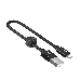 Кабель USB 2.0 hoco X35, AM/Lightning, черный, 0,25м, фото 2
